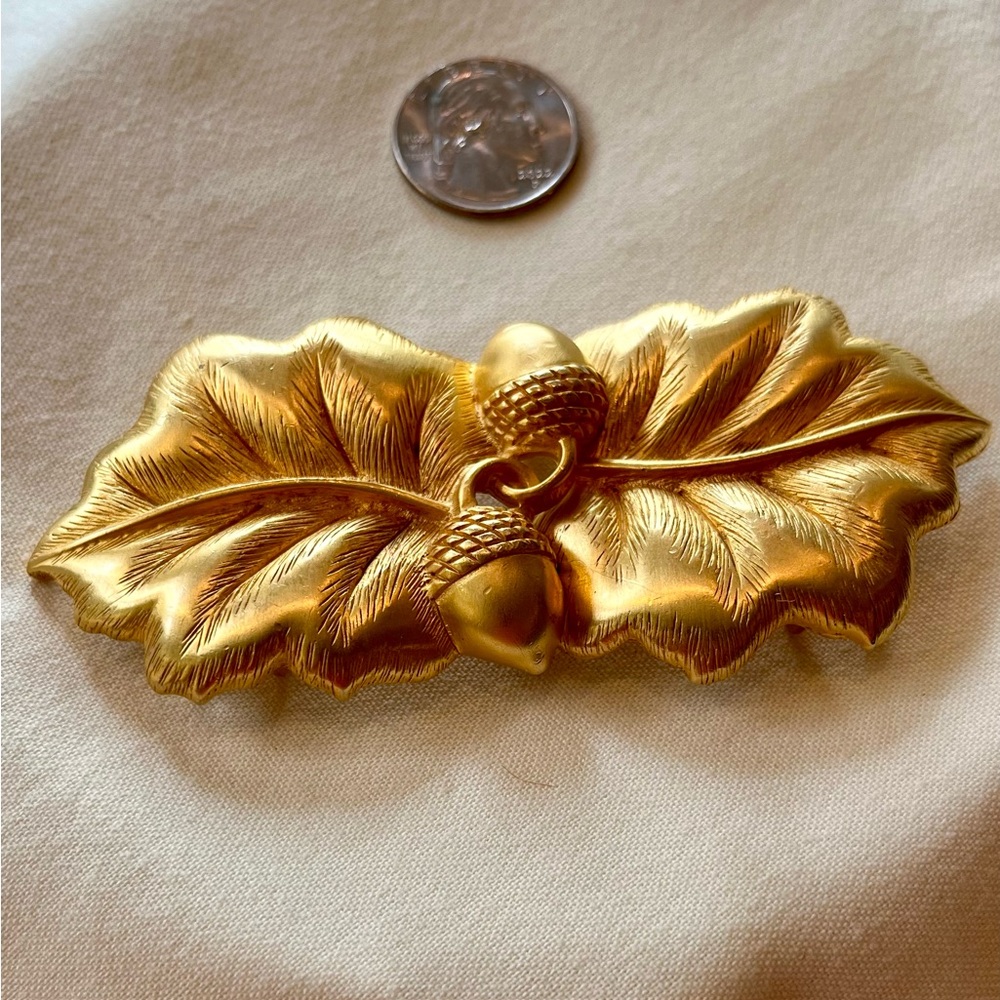 Paquette Oak Leaf/Acorn Belt Buckle - Picture 14 of 16